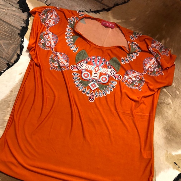 Tops - Tunic.  So much fun. Fits xl-1x